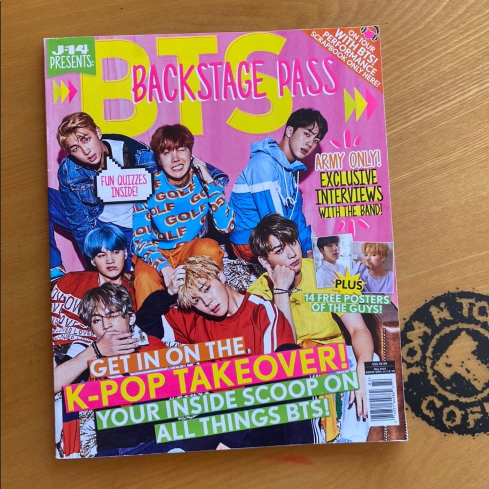 BTS j14 magazine brand new !